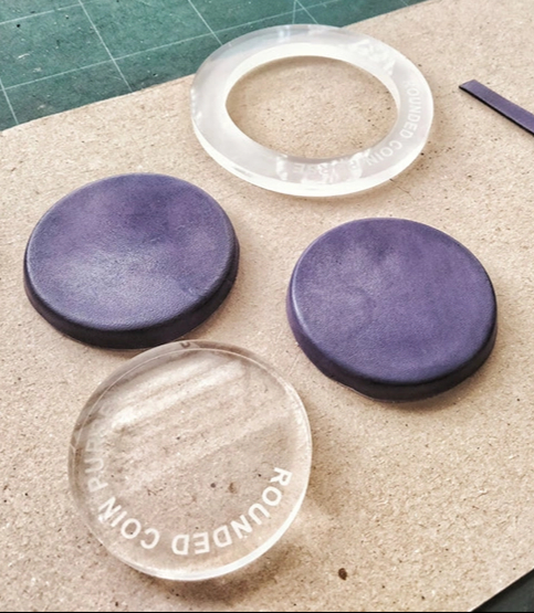 moule pour porte-monnaie rond zippé