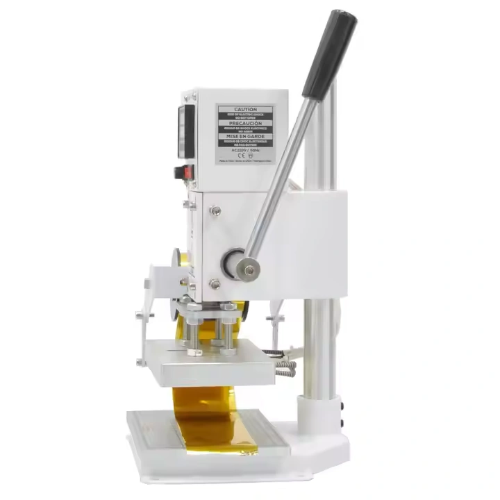 machine manuelle pour marquer le cuir à chaud