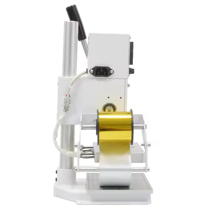 machine manuelle pour marquer le cuir à chaud