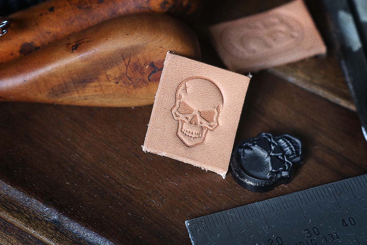 tampons en acrylique pour le cuir